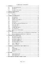 Предварительный просмотр 3 страницы Tuttnauer Elara 11 Operation & Maintenance Manual