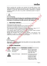 Preview for 10 page of Tuttnauer ELARA11-D Technicial Manual