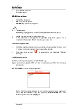 Preview for 63 page of Tuttnauer LABSCI 11L CPVG Operation And Maintenance Manual