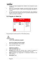 Предварительный просмотр 47 страницы Tuttnauer LABSCI 15 Operation And Maintenance Manual