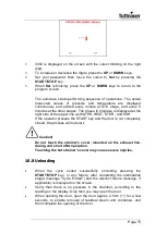 Предварительный просмотр 74 страницы Tuttnauer LABSCI 15 Operation And Maintenance Manual