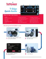 Preview for 1 page of Tuttnauer T-Edge Quick Manual