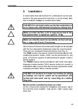 Предварительный просмотр 27 страницы Tuttnauer TIVA2 Instructions For Use Manual