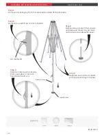 Preview for 1 page of Tuuci MAX CENTER POST Assembly & Operating Instructions