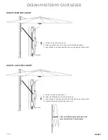 Preview for 2 page of Tuuci OCEAN MASTER M1 CANTILEVER Quick Start Manual