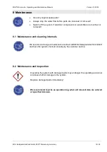 Preview for 16 page of TUV MOLLIK-M 100 Operating And Maintenance Manual