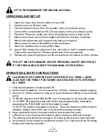 Preview for 3 page of Tuxedo M-1500C-HR Installation, Operation & Maintenance Manual