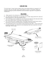 Предварительный просмотр 4 страницы Tuxedo SJ-35 Assembly & Operation Instruction Manual