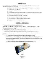 Preview for 3 page of Tuxedo TP9KAC-TUX Installation & Operation Manual