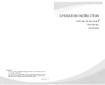 TUYA CA32APDB09 Operation Instruction Manual preview