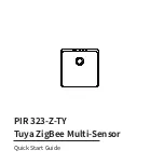 Предварительный просмотр 1 страницы TUYA PIR 323-Z-TY Quick Start Manual