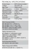 Preview for 2 page of TUYA QS-WIFI-D02-TRIAC User Manual