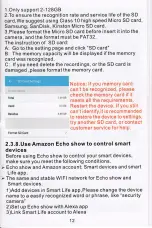 Preview for 14 page of TUYA Smart Life Wifi IP Camera User Manual