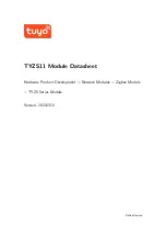 TUYA TYZS11 Manual предпросмотр