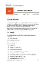 TUYA WB2L Manual предпросмотр