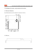 Предварительный просмотр 23 страницы TUYA WBR1D-IPEX Manual