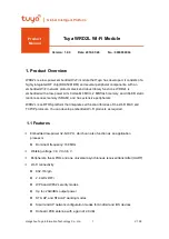 Предварительный просмотр 1 страницы TUYA WRD2L Product Manual