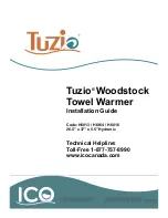 Tuzio Woodstock H6013 Installation Manual предпросмотр