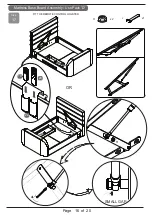 Предварительный просмотр 16 страницы TV Bedstore ANNECY Aassembly Instructions