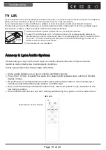 Предварительный просмотр 19 страницы TV Bedstore ANNECY Aassembly Instructions