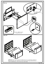 Предварительный просмотр 13 страницы TV Bedstore ESTON OTTOMAN TV BED Assembly Instructions Manual