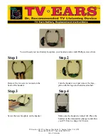 Preview for 1 page of TV Ears TV Listening Device Replacement Instructions