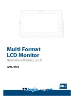 TV Logic LVM-171S Operation Manual preview