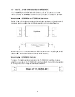 Preview for 8 page of TV One 1T-HDMI-821 Instruction Manual