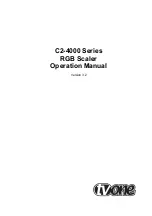 Preview for 2 page of TV One C2-4000 Series User Manual