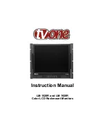 Preview for 1 page of TV One LM-1520R Instruction Manual