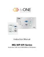 Preview for 1 page of TV One MG-WP-611-EU Instruction Manual