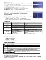 Preview for 3 page of TV Star T9 HD LCD Short User Manual