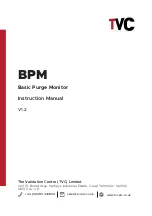 TVC BPM Instruction Manual preview