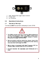 Предварительный просмотр 5 страницы TVC GFM2 Instruction Manual