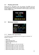 Preview for 6 page of TVC GFM2 Instruction Manual