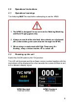 Preview for 5 page of TVC NFM3 Instruction Manual