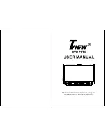 Tview DVD71TS User Manual preview