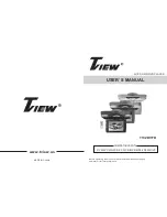 Tview T132DVFD User Manual preview