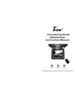 Tview T159DVFD Instruction Manual preview