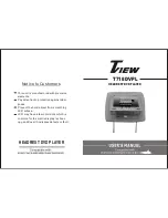 Preview for 1 page of Tview T718DVPL User Manual