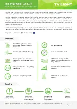 Preview for 1 page of TVILIGHT CITYSENSE PLUS Series Installation Manual