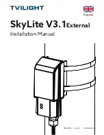 TVILIGHT SkyLite V3.1 External Installation Manual предпросмотр