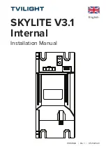 TVILIGHT SKYLITE V3.1 Internal Installation Manual предпросмотр