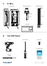 Предварительный просмотр 4 страницы TVILIGHT SKYLITE V3.1 Internal Installation Manual