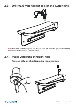 Предварительный просмотр 6 страницы TVILIGHT SKYLITE V3.1 Internal Installation Manual