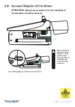 Предварительный просмотр 9 страницы TVILIGHT SKYLITE V3.1 Internal Installation Manual