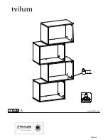 Preview for 1 page of TVILUM 71530 A Assembly Instructions Manual