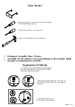 Предварительный просмотр 3 страницы TVILUM 97243 Instruction Booklet