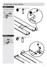 Preview for 5 page of TVILUM Canterbury 5Ft Bed 532/6662 Assembly Instructions Manual