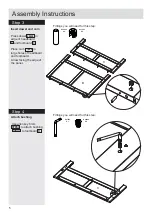 Preview for 6 page of TVILUM Canterbury 5Ft Bed 532/6662 Assembly Instructions Manual